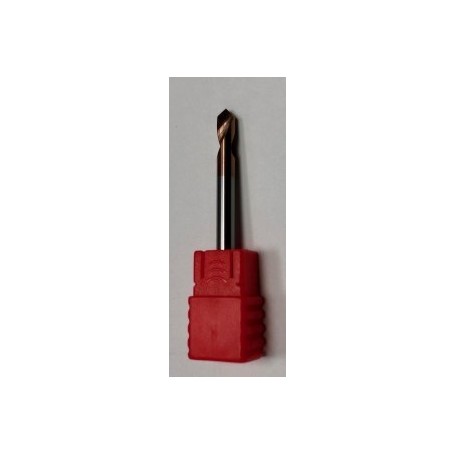 Fresa per Smusso 2 Taglienti non Coated