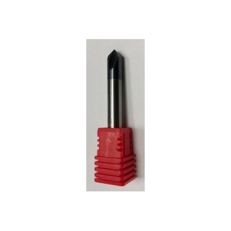 Fresa per Smusso 3 Taglienti Coated