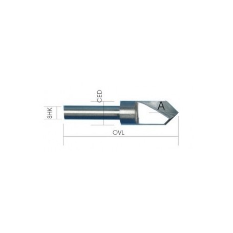 Fresa V Carve 6mm
